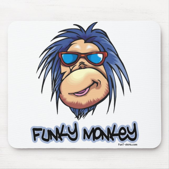 Mousepad Funky do macaco (Frente)
