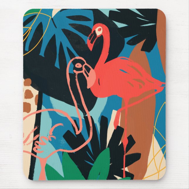 Mousepad Funky Flamingo (Frente)