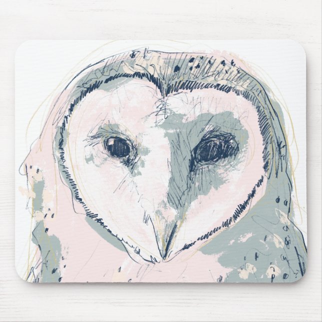 Mousepad Funky Owl Retrait (Frente)