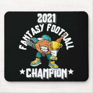 MOUSEPAD FUNNY 2021 FANTASY FOTBALL CHAMPION FANTASY LEAGU