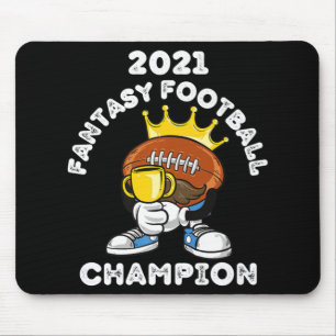 MOUSEPAD FUNNY 2021 FANTASY FOTBALL CHAMPION FANTASY LEAGU