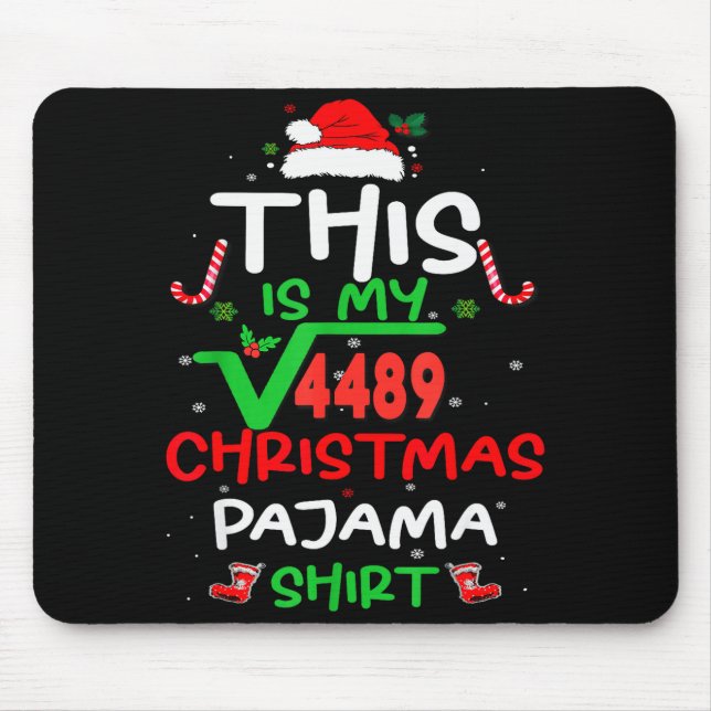 Mousepad Funny 67 Meme Square Root 4489 Slang Math Teacher  (Frente)