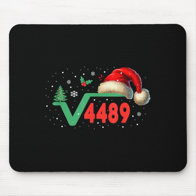 Mousepad Funny 67 Meme Square Root 4489 Slang Math Teacher  (Frente)