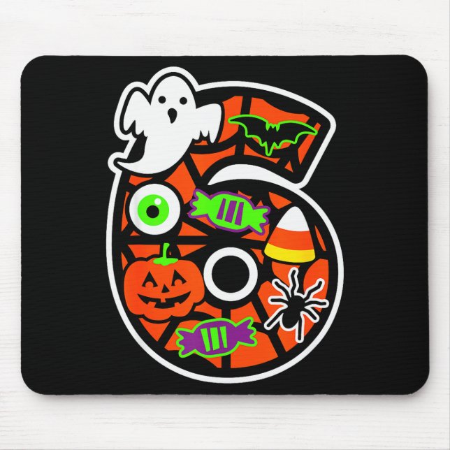 Mousepad Funny 67 Six Seven Meme Couple Matching Halloween  (Frente)