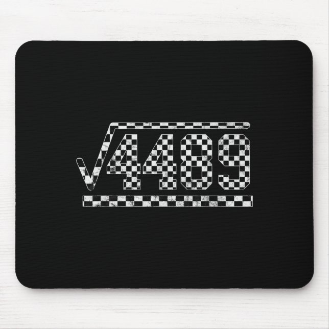 Mousepad Funny 6 7 Square Root Of 4489 Slang Math Teacher  (Frente)