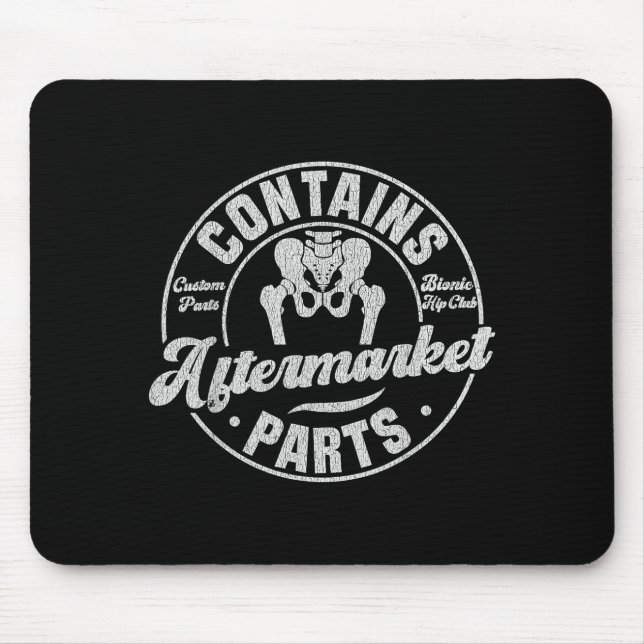 Mousepad Funny After Hip Surgery Recovery Bionic Hip Replac (Frente)