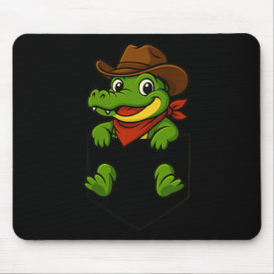 Mousepad Funny Alligator Lover Pet Cute Florida Alligator I