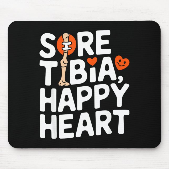 Mousepad Funny Anatomy Going Tibia Okay Broken Leg Gift For (Frente)