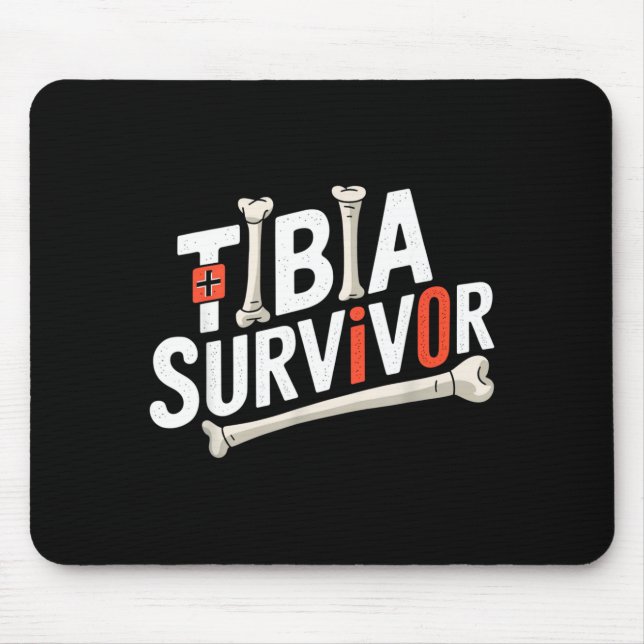 Mousepad Funny Anatomy Going Tibia Okay Broken Leg Gift For (Frente)