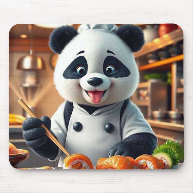 Mousepad Funny animal art – perfect gift for animal lovers  (Frente)