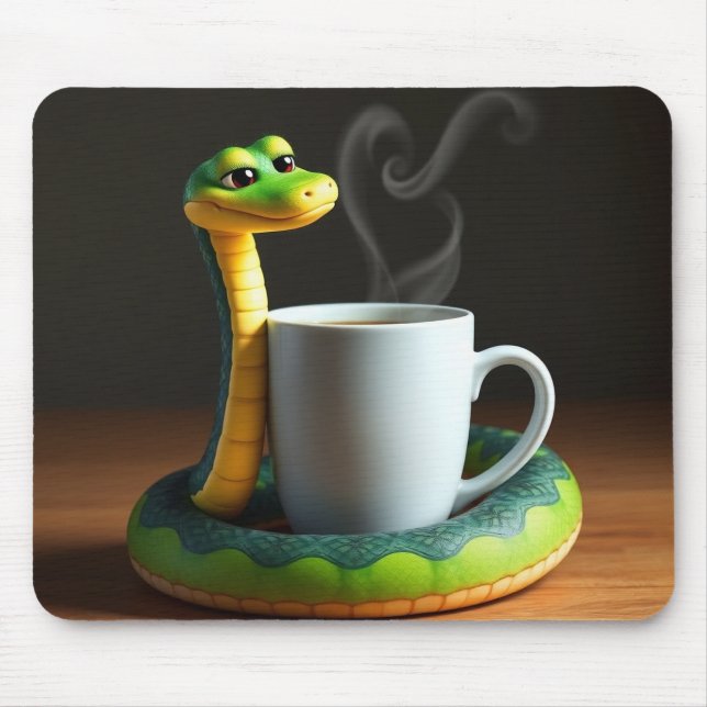 Mousepad Funny animal art – perfect gift for animal lovers  (Frente)