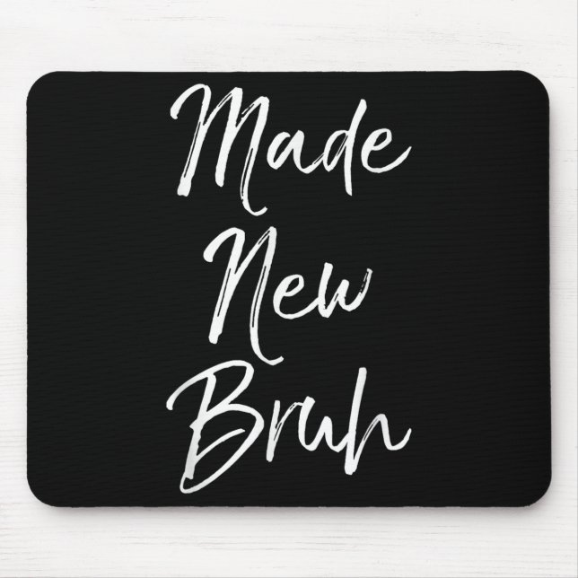 Mousepad Funny Baptism Gift For Boys Salvation Quote Made N (Frente)