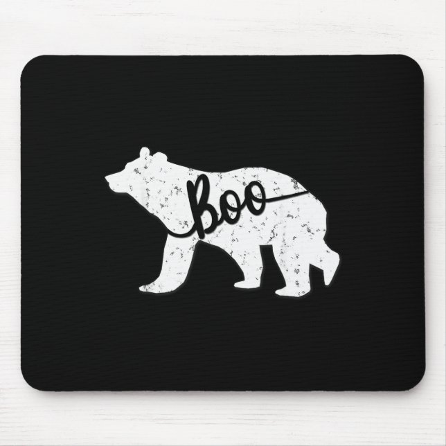 Mousepad Funny Boo Bear Nickname Matching Shirt  (Frente)