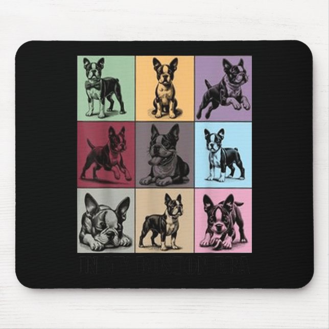 Mousepad Funny Boston Terrier Quote In My Boston Terrier Er (Frente)