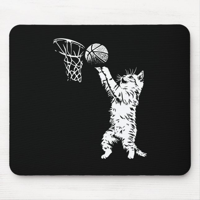 Mousepad Funny Cat Basball (Frente)