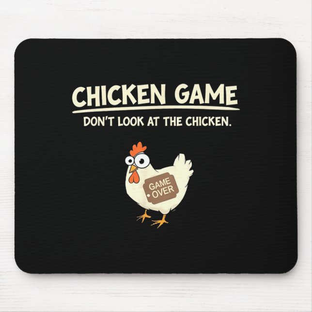 Mousepad Funny Chicken Game Design Ltd Uni Chicken Game_ Do (Frente)