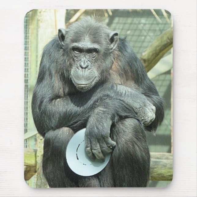 MOUSEPAD FUNNY CHIMPANZEE (Frente)