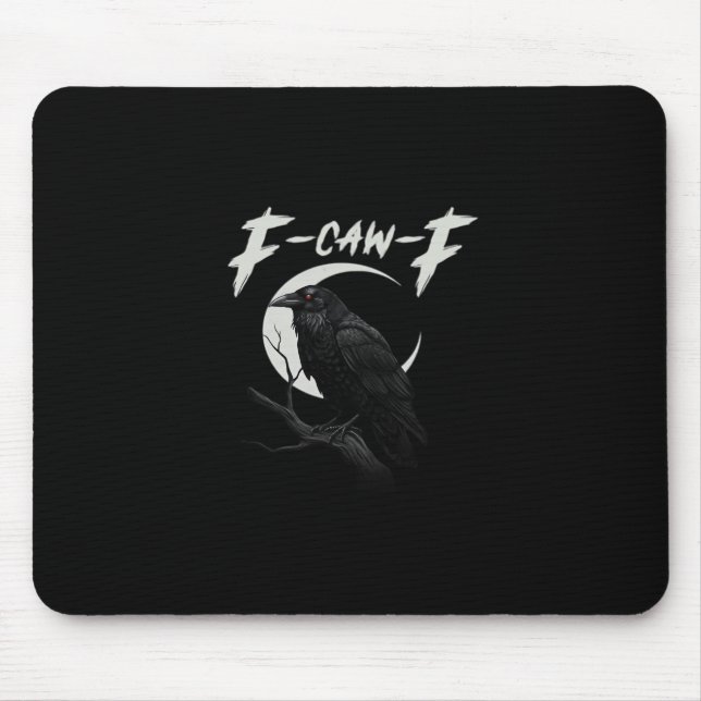 Mousepad Funny Crow Essential Creative Casual (Frente)