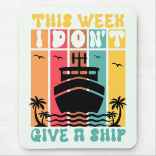 Mousepad Funny Cruise