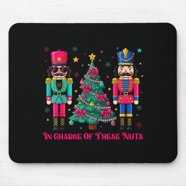 Mousepad Funny Dance Teacher In Charge Of These Nuts Nutcra (Frente)