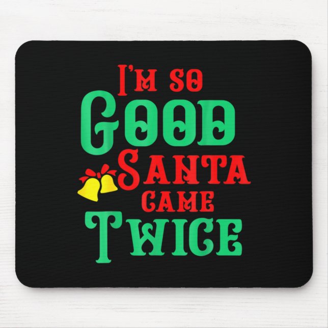 Mousepad Funny Dirty Naughty Inappropriate Christmas  (Frente)