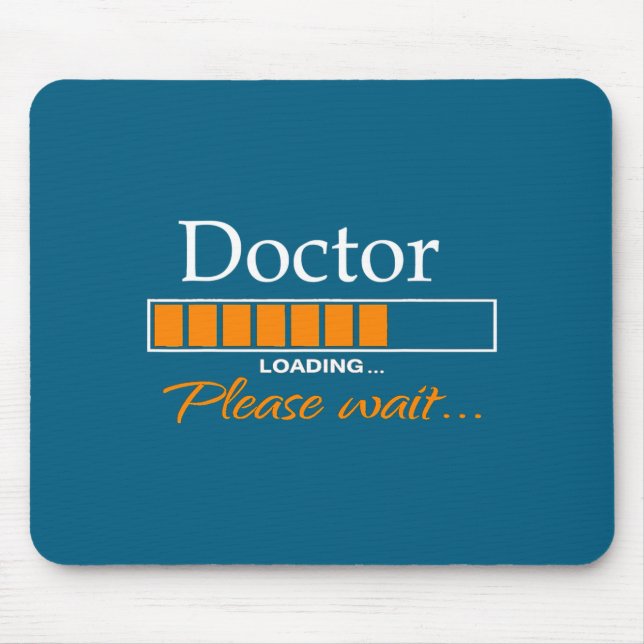 Mousepad Funny Doctor Loading Medical Doctor Outfit New  (Frente)