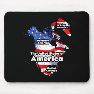 Mousepad Funny Donald Trump American Flag Canadá