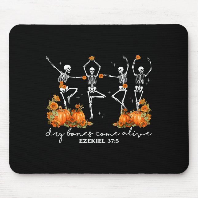 Mousepad Funny Dry Bones Come Alive Ezekiel 37_5 Ballet Ske (Frente)