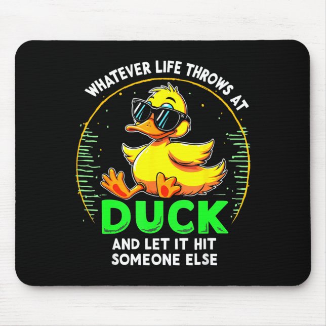 Mousepad Funny Duck Graphic Tees Men Women Teens Funny Quot (Frente)