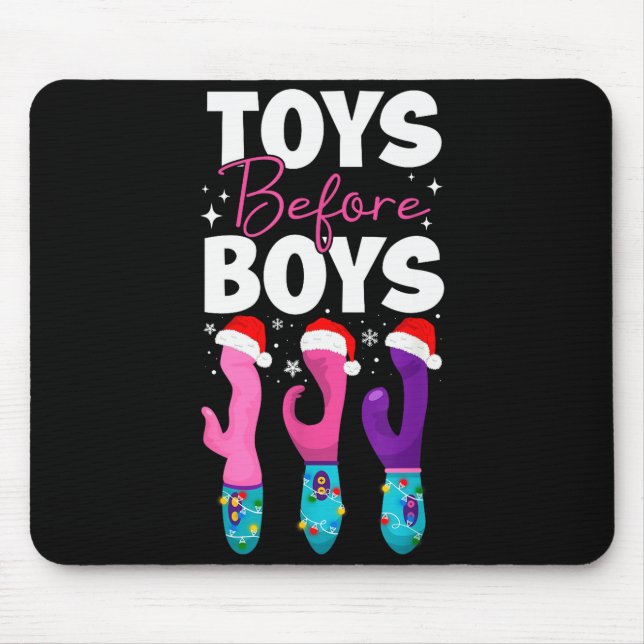 Mousepad Funny Embarring Toys Before Boys Fun Adult Humour  (Frente)