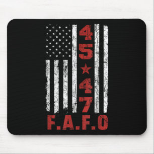 Mousepad Funny Fafo Trump Shirt Presidente 47 Trump Fafo