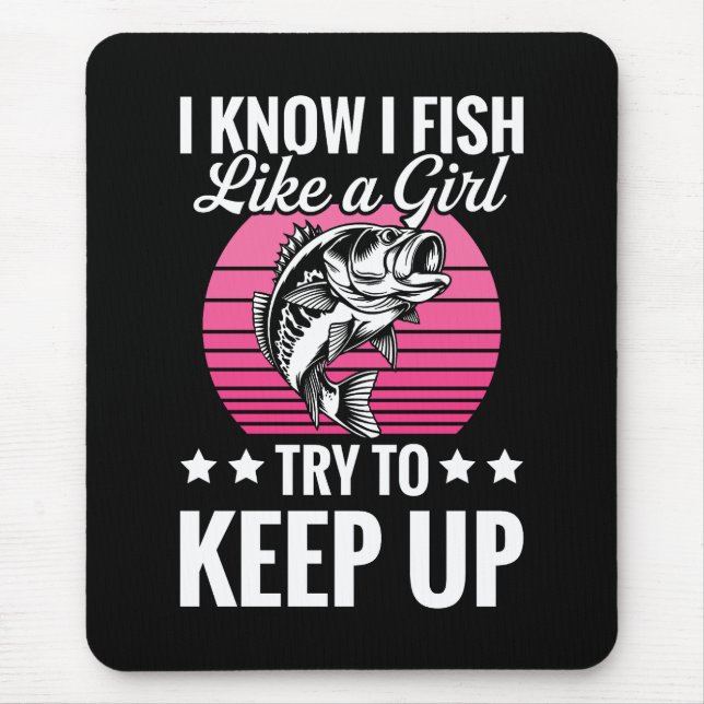 Mousepad Funny Fishing Themed (Frente)