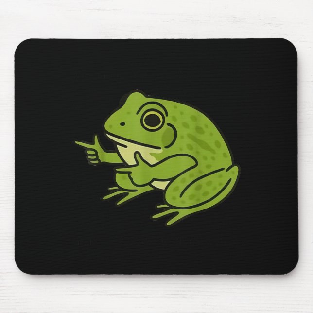 Mousepad Funny Frog Me No Problemo Narrator But It Was All  (Frente)