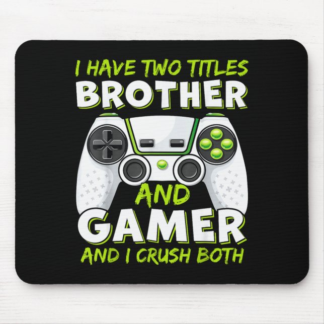 Mousepad Funny Gaming Boys Girls Men Gamer Video Game  (Frente)