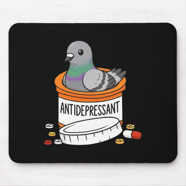 Mousepad Funny Geon Anti Depressant Zoo Boys Girls Premium  (Frente)