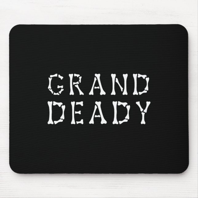Mousepad Funny Grand Deady Halloween Mummy Deady Halloween (Frente)
