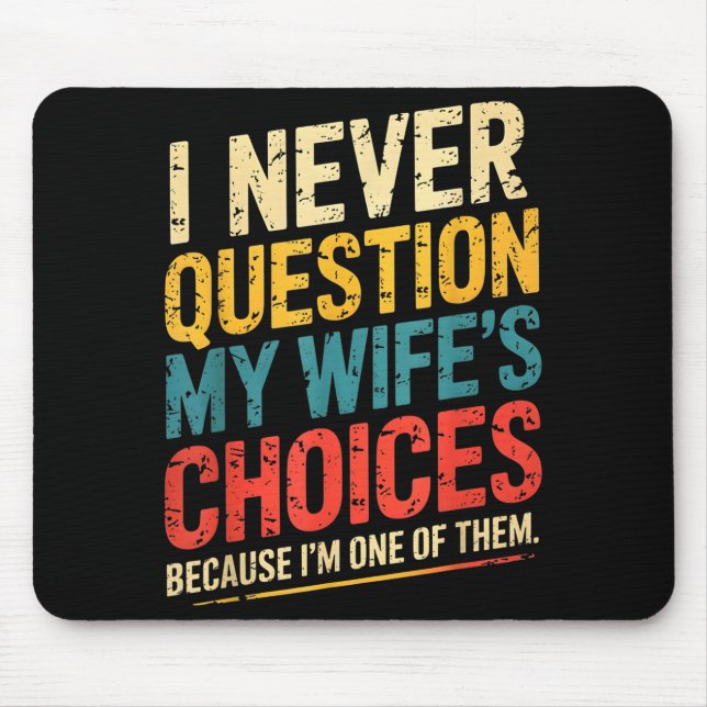 Mousepad Funny Groovy Dad Joke Quote For Husband Fathers Da (Frente)