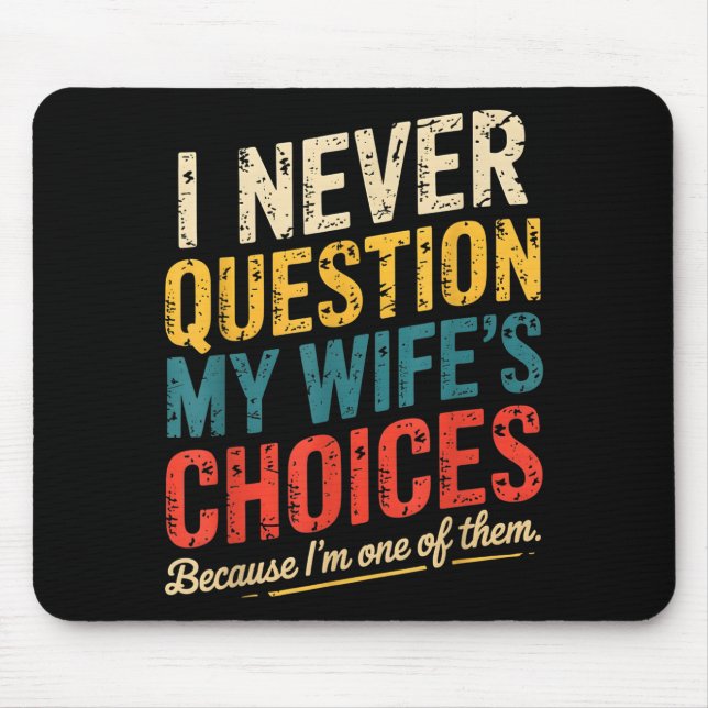 Mousepad Funny Groovy Dad Joke Quote For Husband Fathers Da (Frente)
