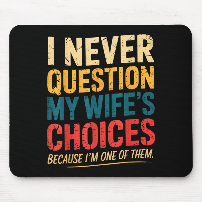 Mousepad Funny Groovy Dad Joke Quote For Husband Fathers Da (Frente)