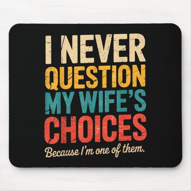 Mousepad Funny Groovy Dad Joke Quote For Husband Fathers Da (Frente)