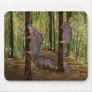 Mousepad Funny Koala-Wannabe Hippos