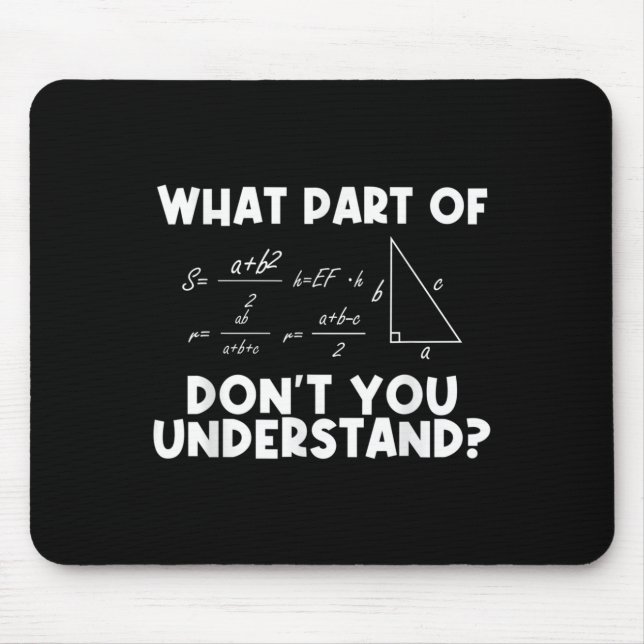 Mousepad Funny Math Quote Mathematics Dear Math Teacher Sol (Frente)