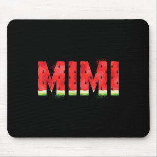 Mousepad Funny Mimi Watermelon, Fruta da Família de Verão