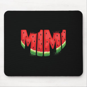Mousepad Funny Mimi Watermelon, Fruta da Família de Verão