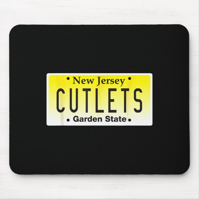 Mousepad Funny New Jersey Italian American Devito Nj Cutlet (Frente)