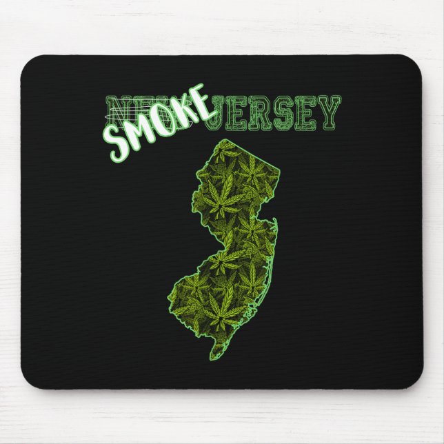 Mousepad Funny New Jersey Weed Weed Culture  (Frente)