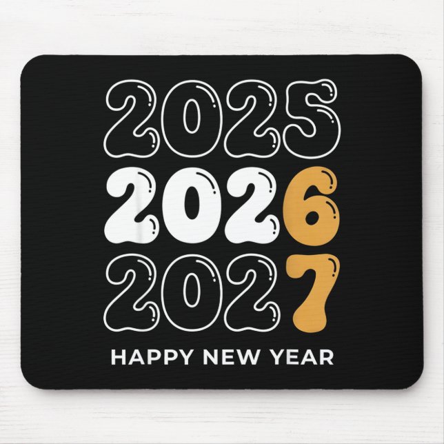 Mousepad Funny New Year 2026 Kids Six Seven 67 Meme  (Frente)