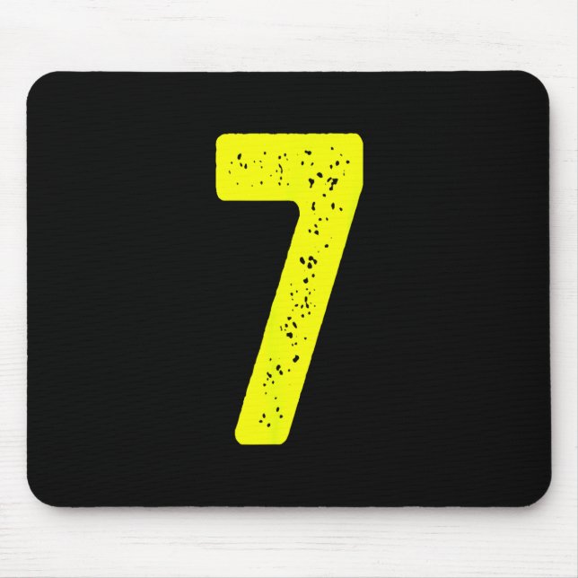 Mousepad Funny Number 7 67 Meme Costume Matching Group Hall (Frente)