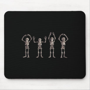 Mousepad Funny O-h-i-o State Skeleton Lover Ohio Halloween