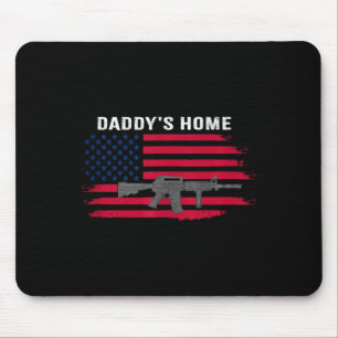 Mousepad Funny Pai Home Trump 2024 Retire a América